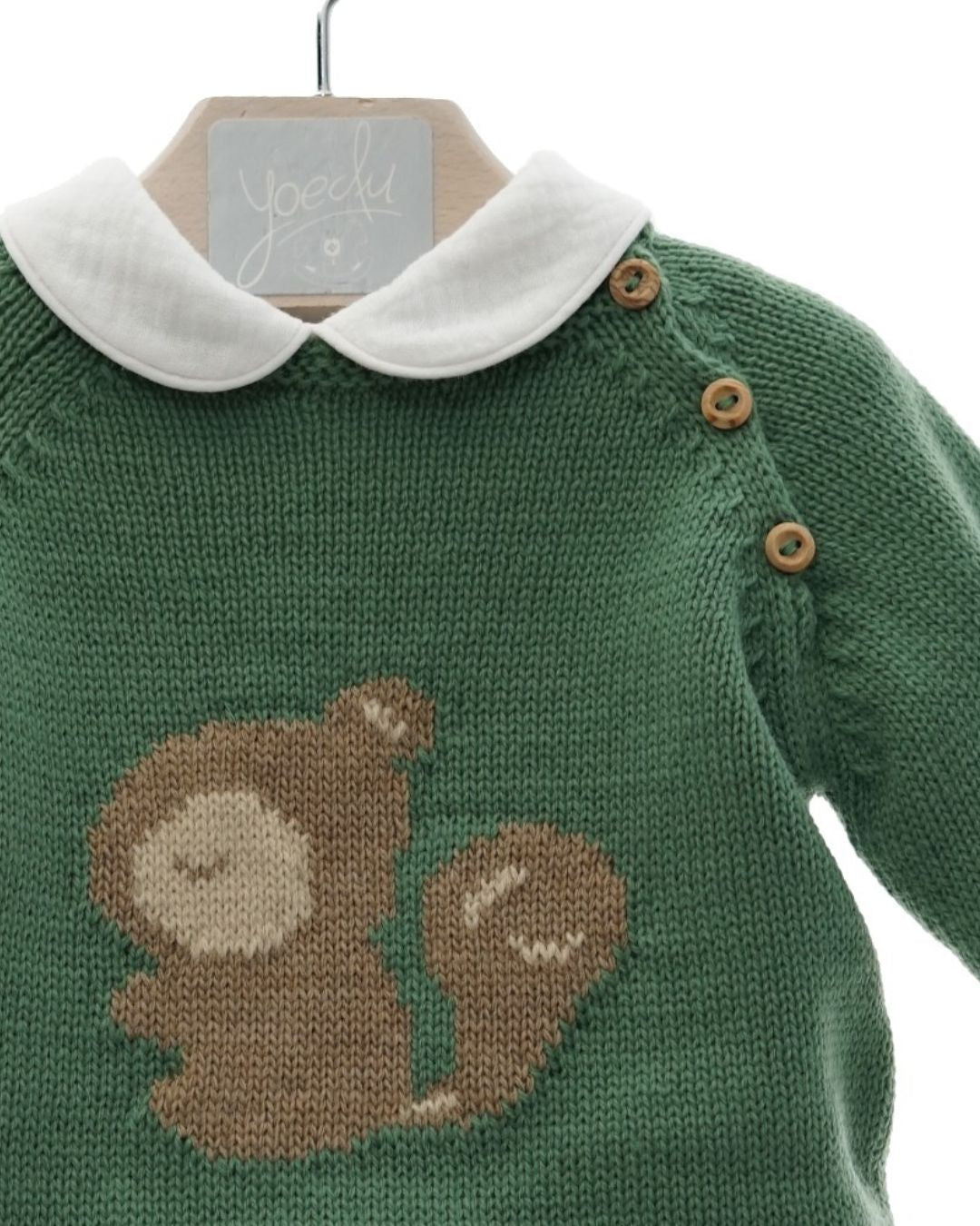 Conjunto Baby 3 Piezas Musgo - Yoedu