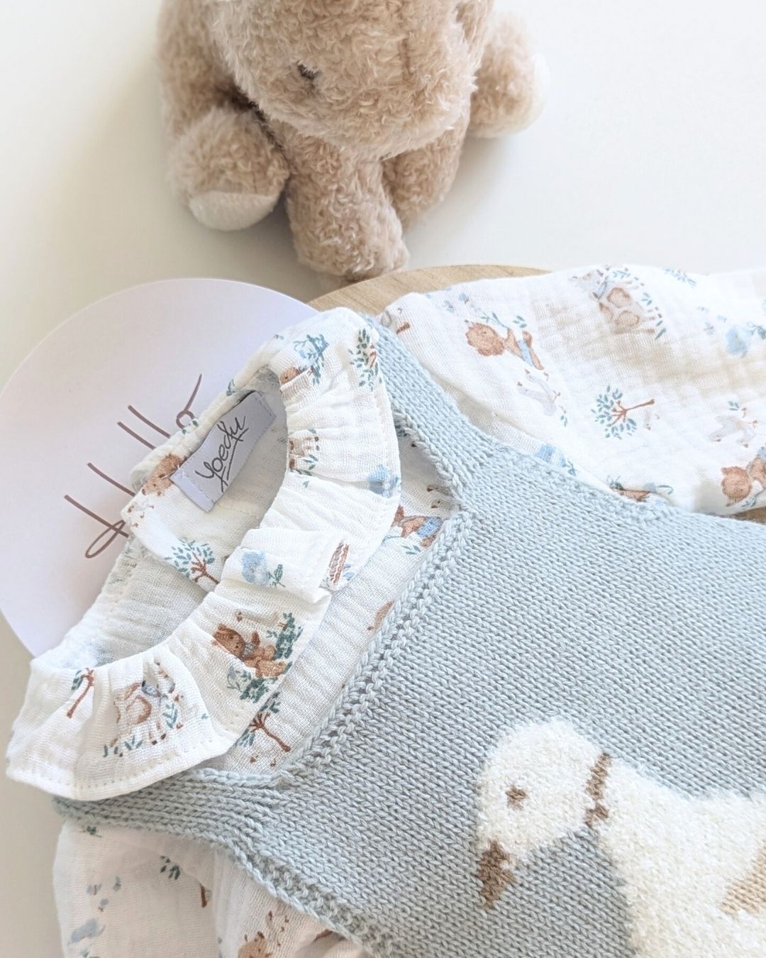 Conjunto Baby Niño Familia Muselina - Yoedu