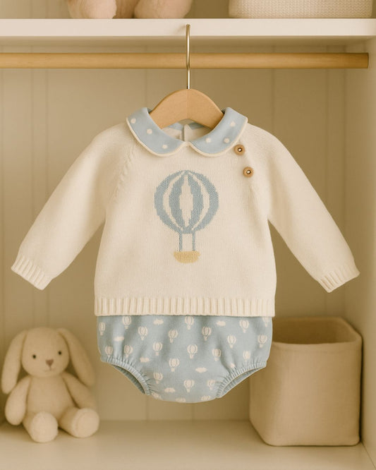 🎈 Conjunto Bebé 3 Piezas Turquesa – Yoedu Moda Infantil