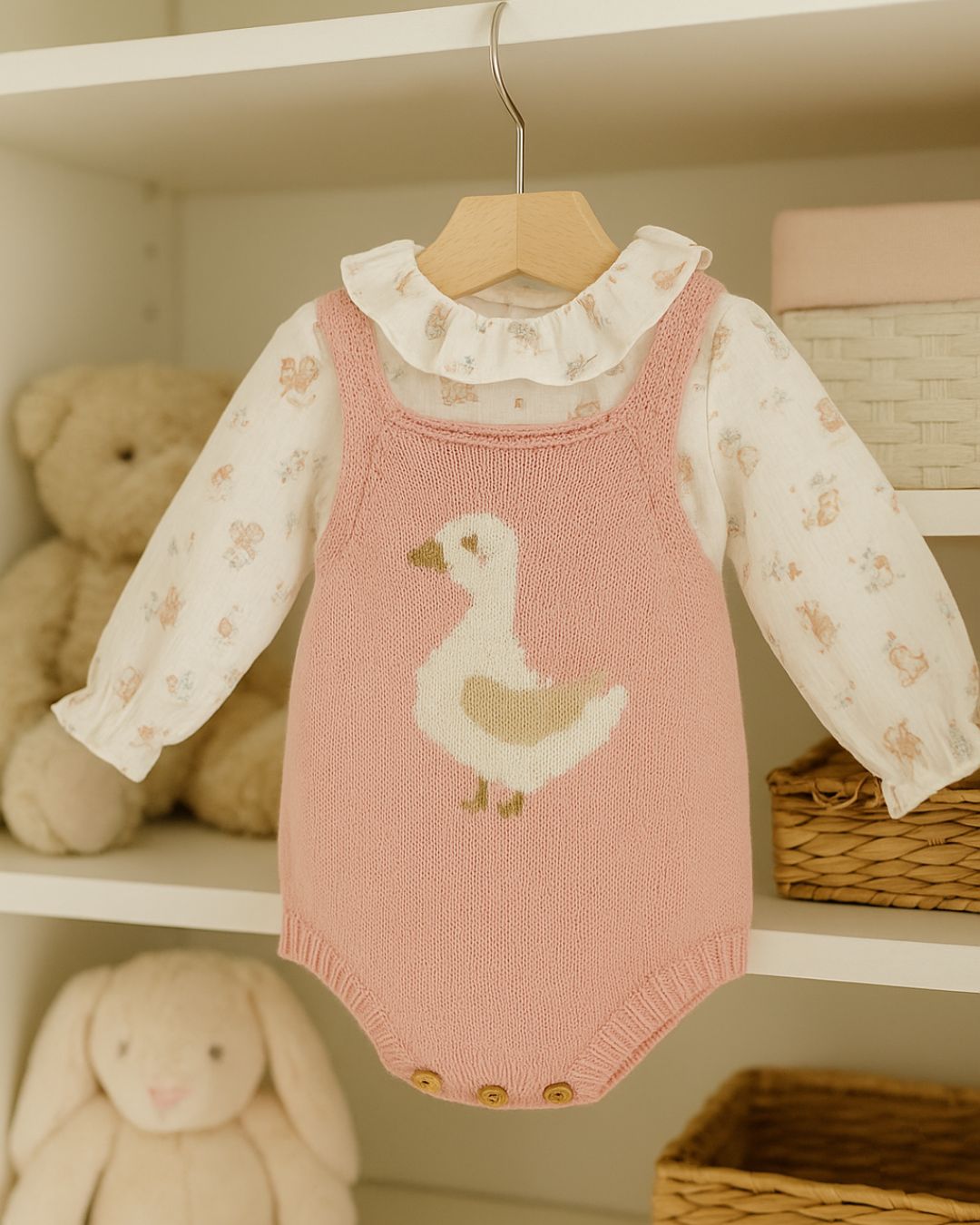 Conjunto Bebé Ranita Familia Muselina – Yoedu Moda Infantil