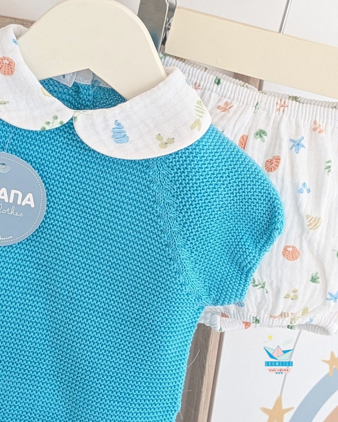 Conjunto Bebé Mar Turquesa 🍈 Colección Melón - Juliana