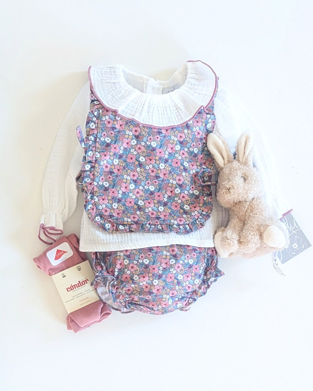 Conjunto Bebé Niña Familia Cachemira 2228INV-25 - Yoedu