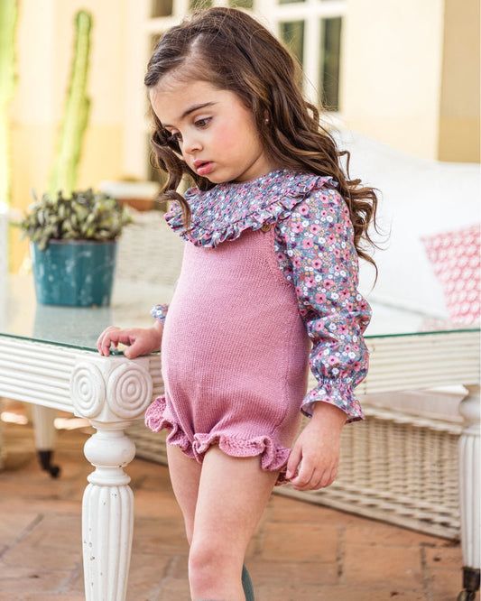 Conjunto Bebé Niña Ranita Familia Cachemira - Yoedu