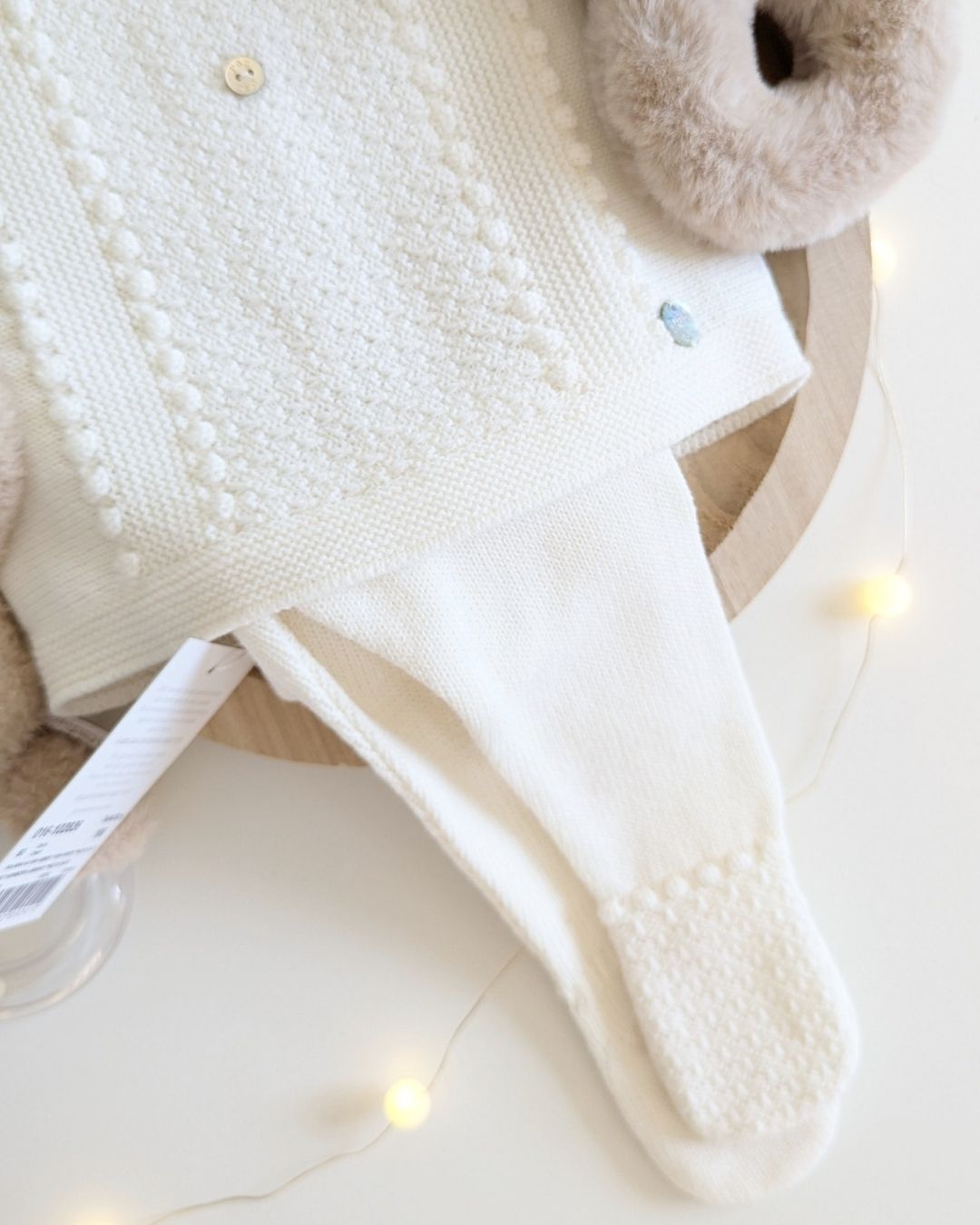 Conjunto Bebe Polaina Cuello Bebé Paz OI 25-26 - Paz Rodriguez