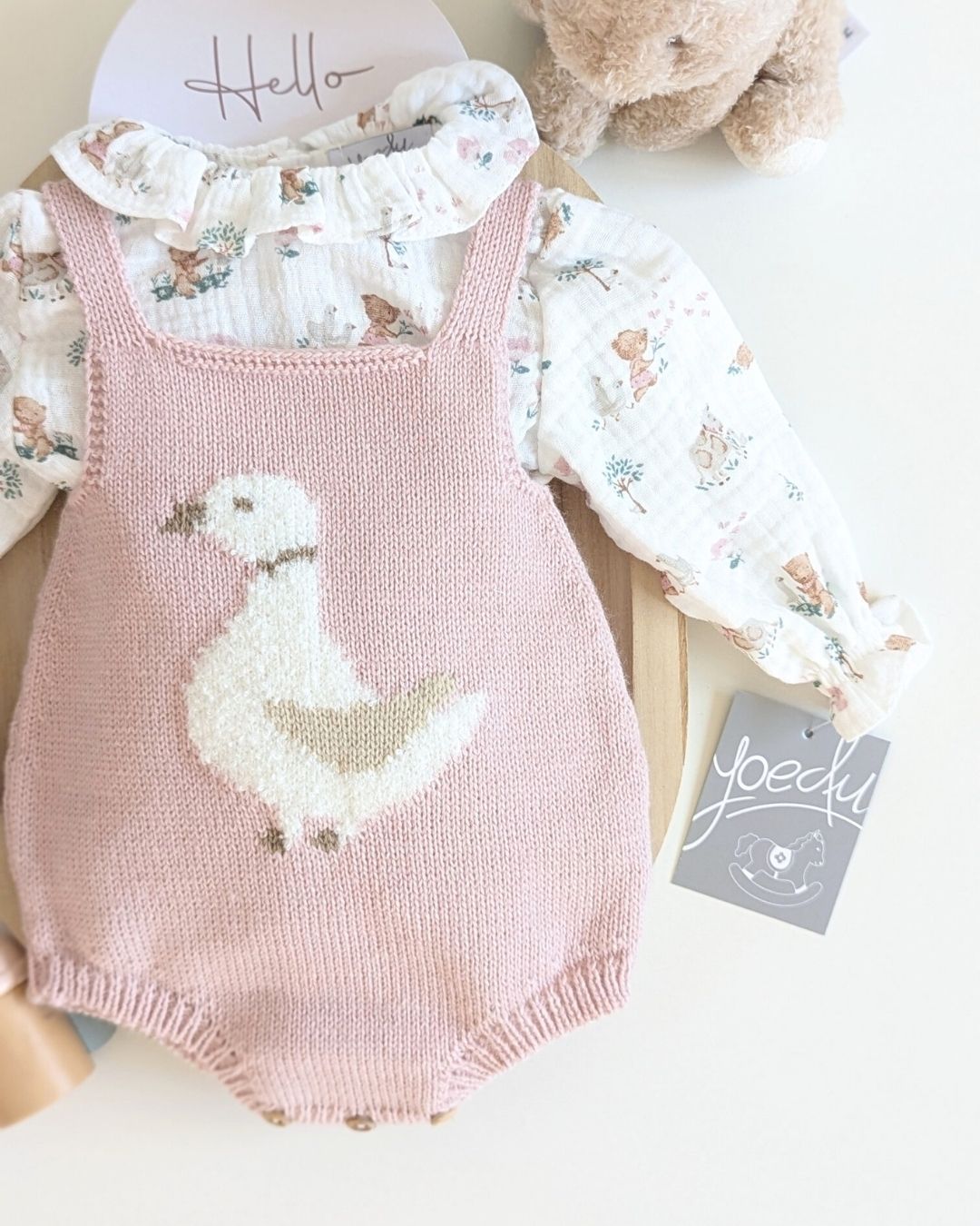 Conjunto Bebé Ranita Familia Muselina - Yoedu