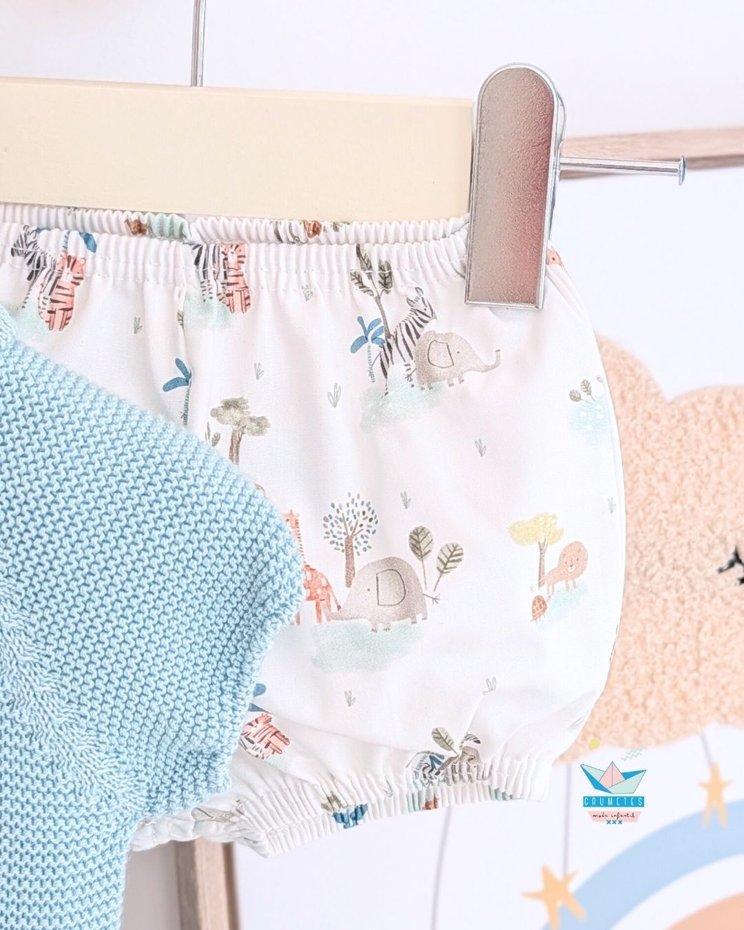 Conjunto Bebé Selva Verde Agua 🥥 Colección Coco - Juliana