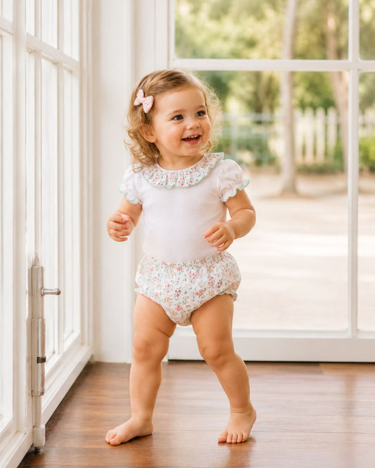 Conjunto Body + Ranita Niña Verde DULZURA - Babidu