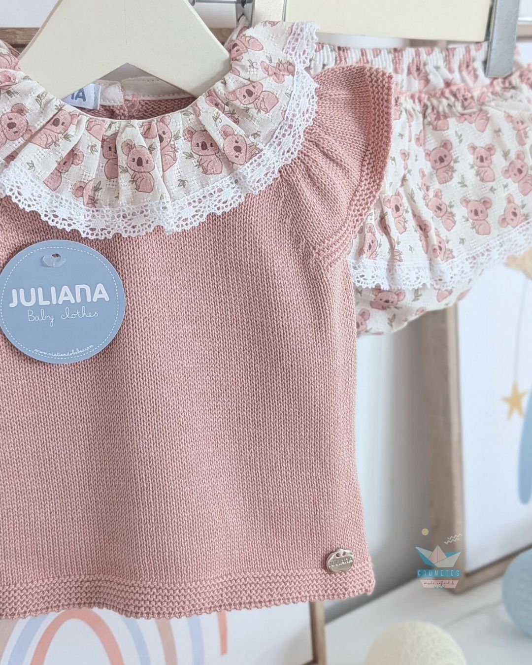 Conjunto Braguita Koala Maquillaje 🍯Colección Miel - Juliana
