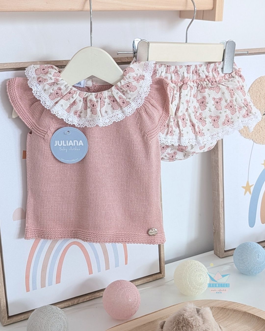Conjunto Braguita Koala Maquillaje 🍯Colección Miel - Juliana