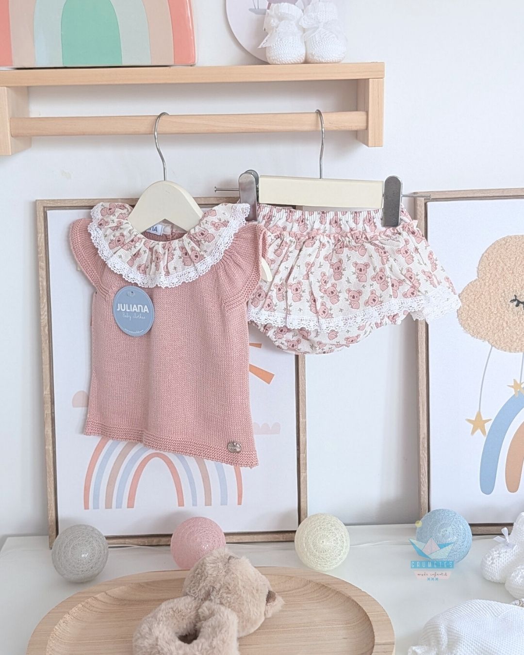 Conjunto Braguita Koala Maquillaje 🍯Colección Miel - Juliana
