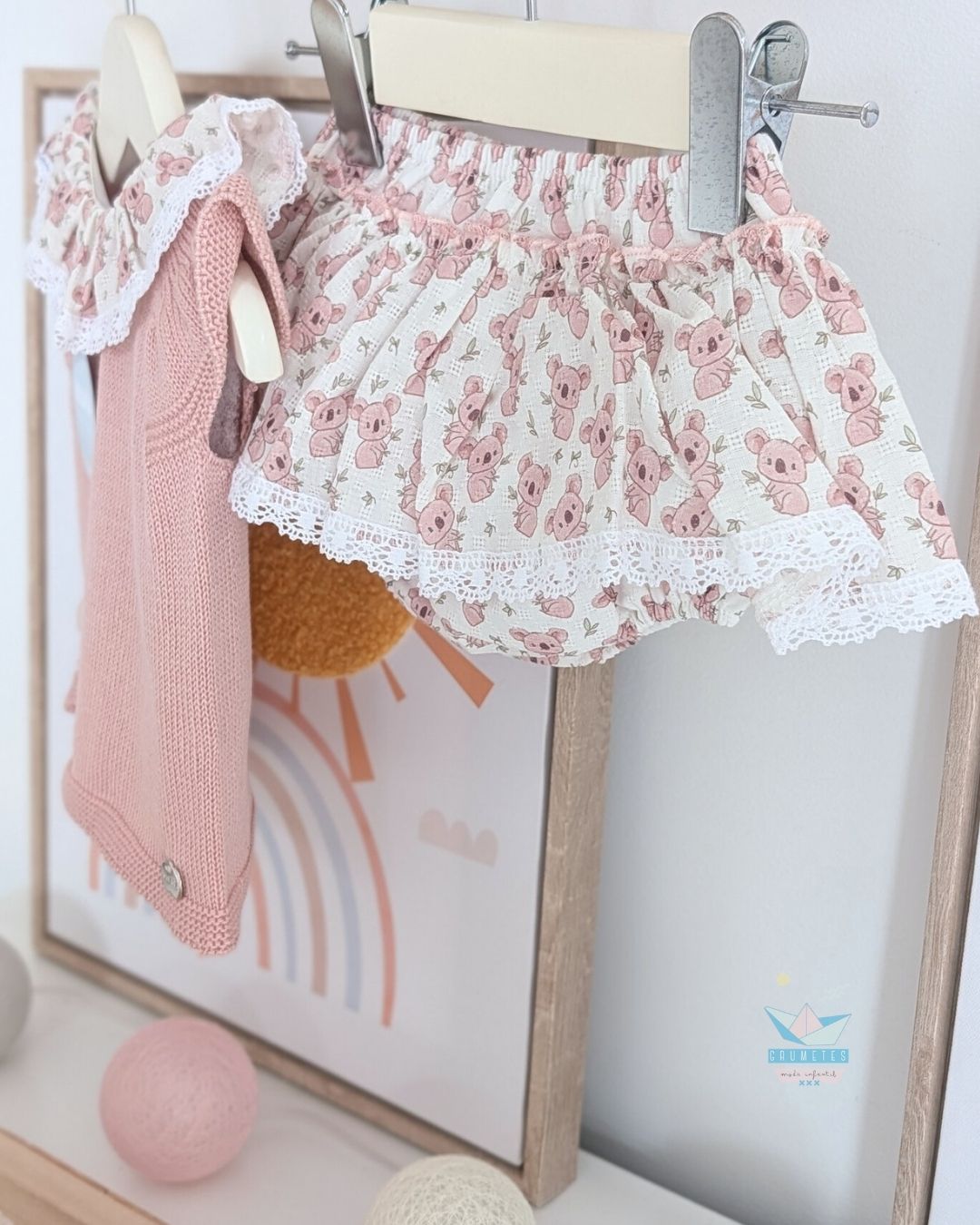 Conjunto Braguita Koala Maquillaje 🍯Colección Miel - Juliana