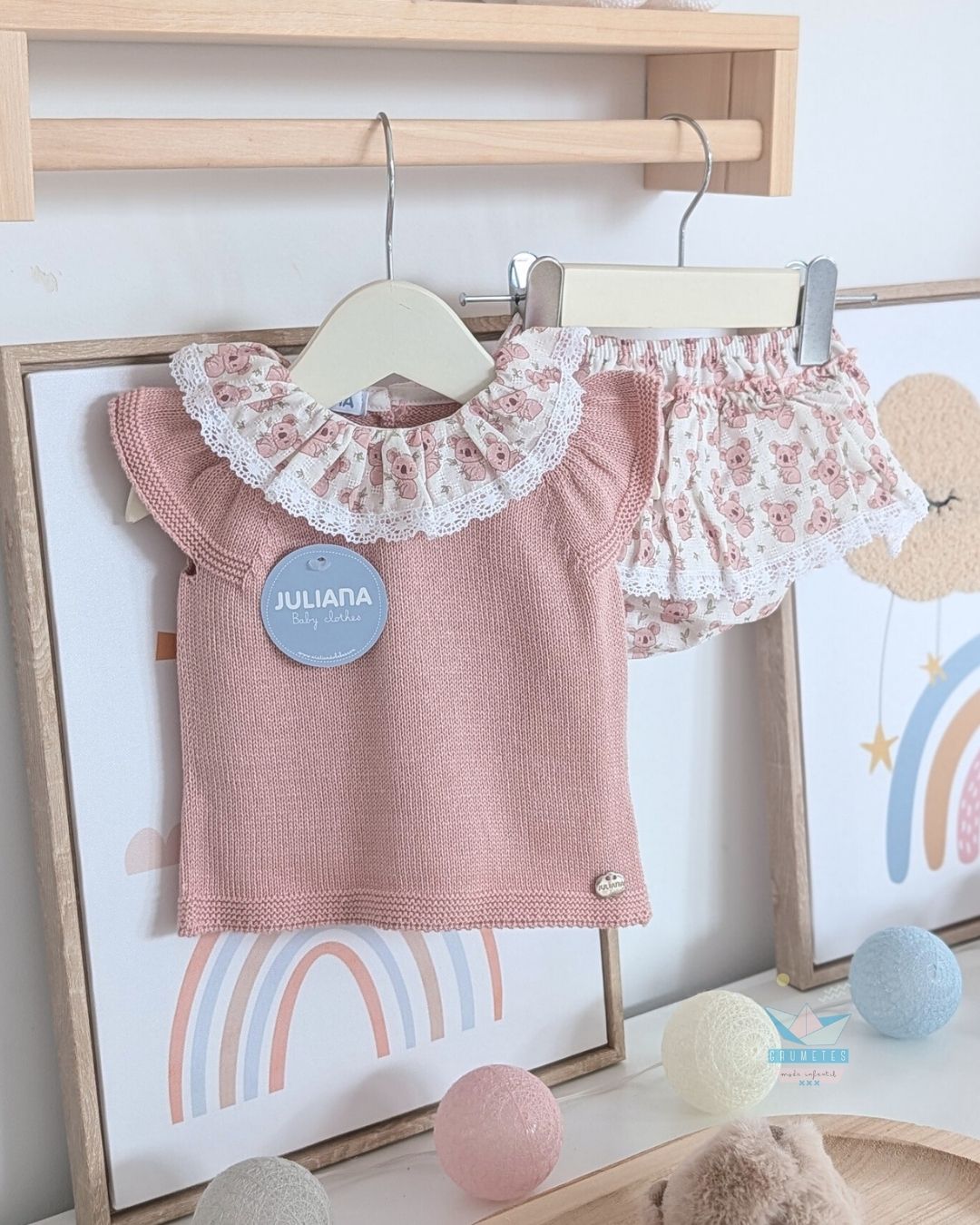 Conjunto Braguita Koala Maquillaje 🍯Colección Miel - Juliana