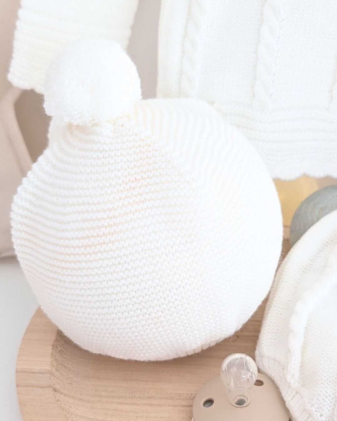 Conjunto Braguita Trenzas Crudo