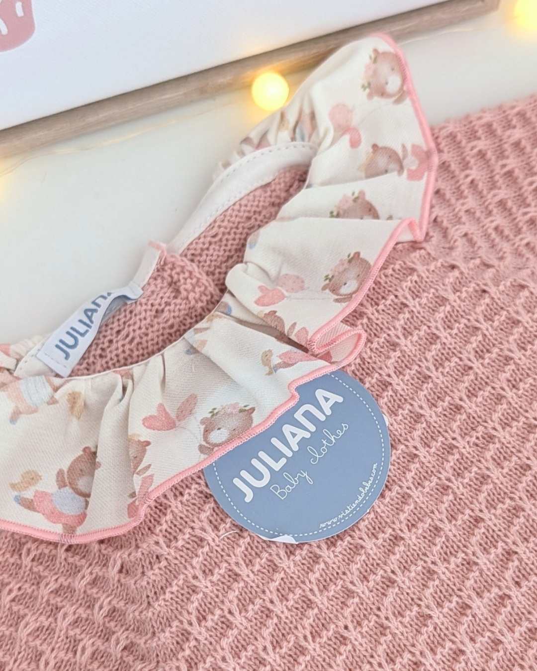 Conjunto Braguita Volante Muñecas - Colección Larina Juliana