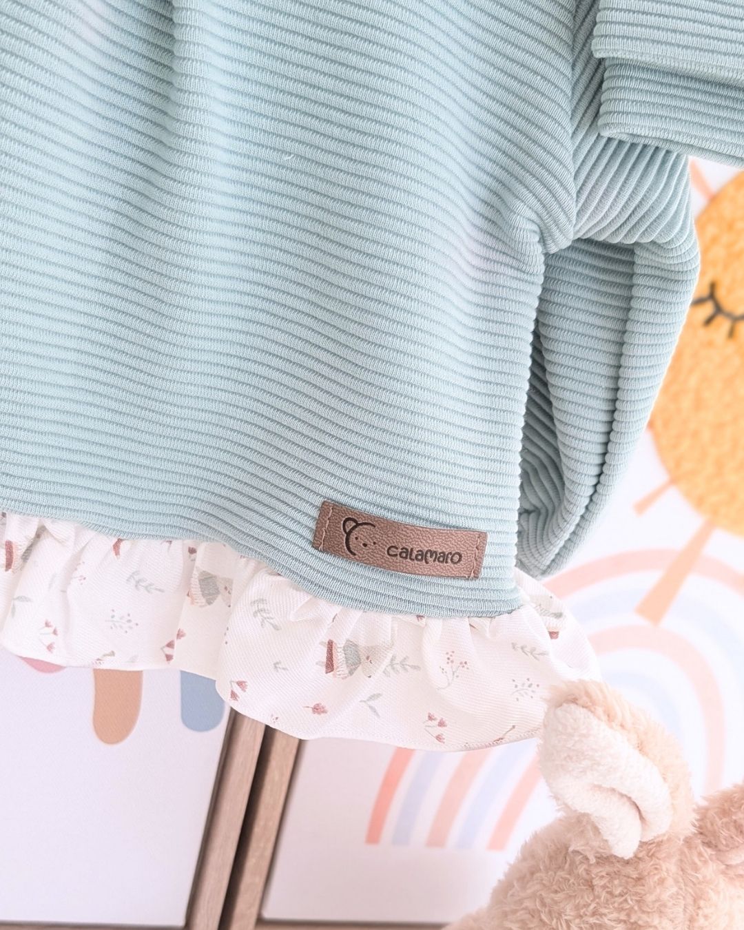 Conjunto Legging Cuello Volante Arosa - Calamaro