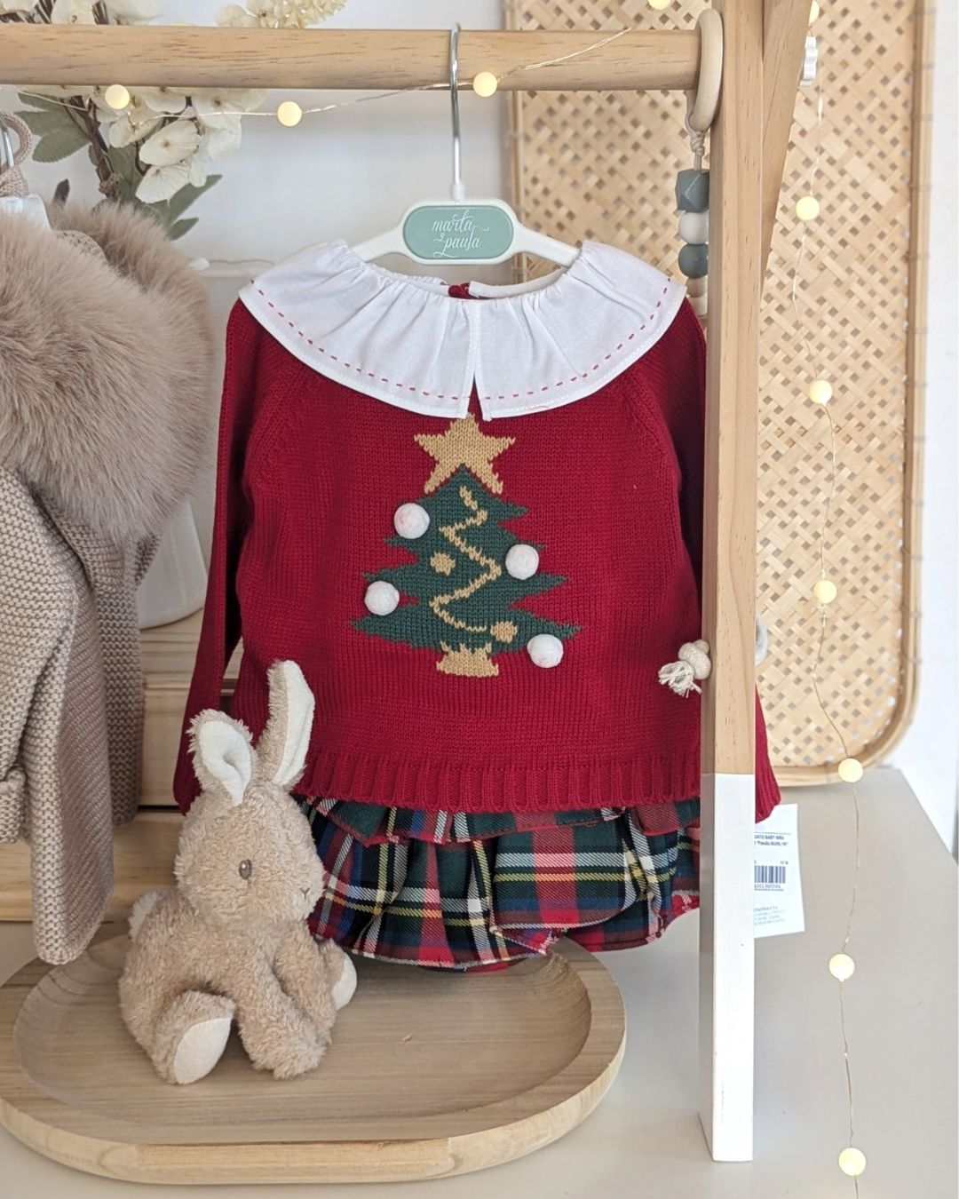 Conjunto Navidad Baby Niña Familia Marilyn 1801MINV-25 - Marta y Paula