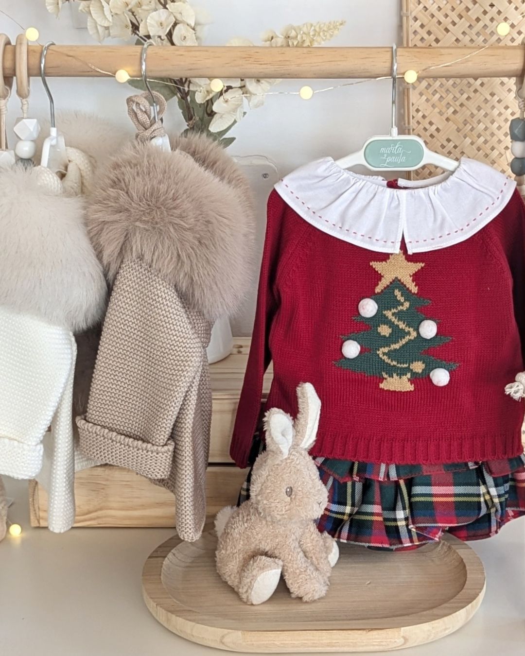 Conjunto Navidad Baby Niña Familia Marilyn 1801MINV-25 - Marta y Paula