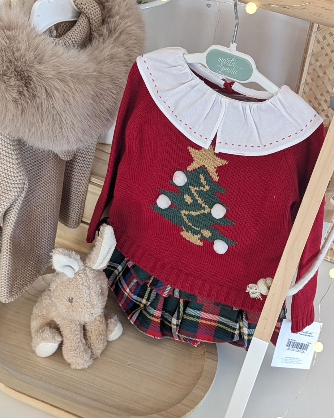 Conjunto Navidad Baby Niña Familia Marilyn 1801MINV-25 - Marta y Paula