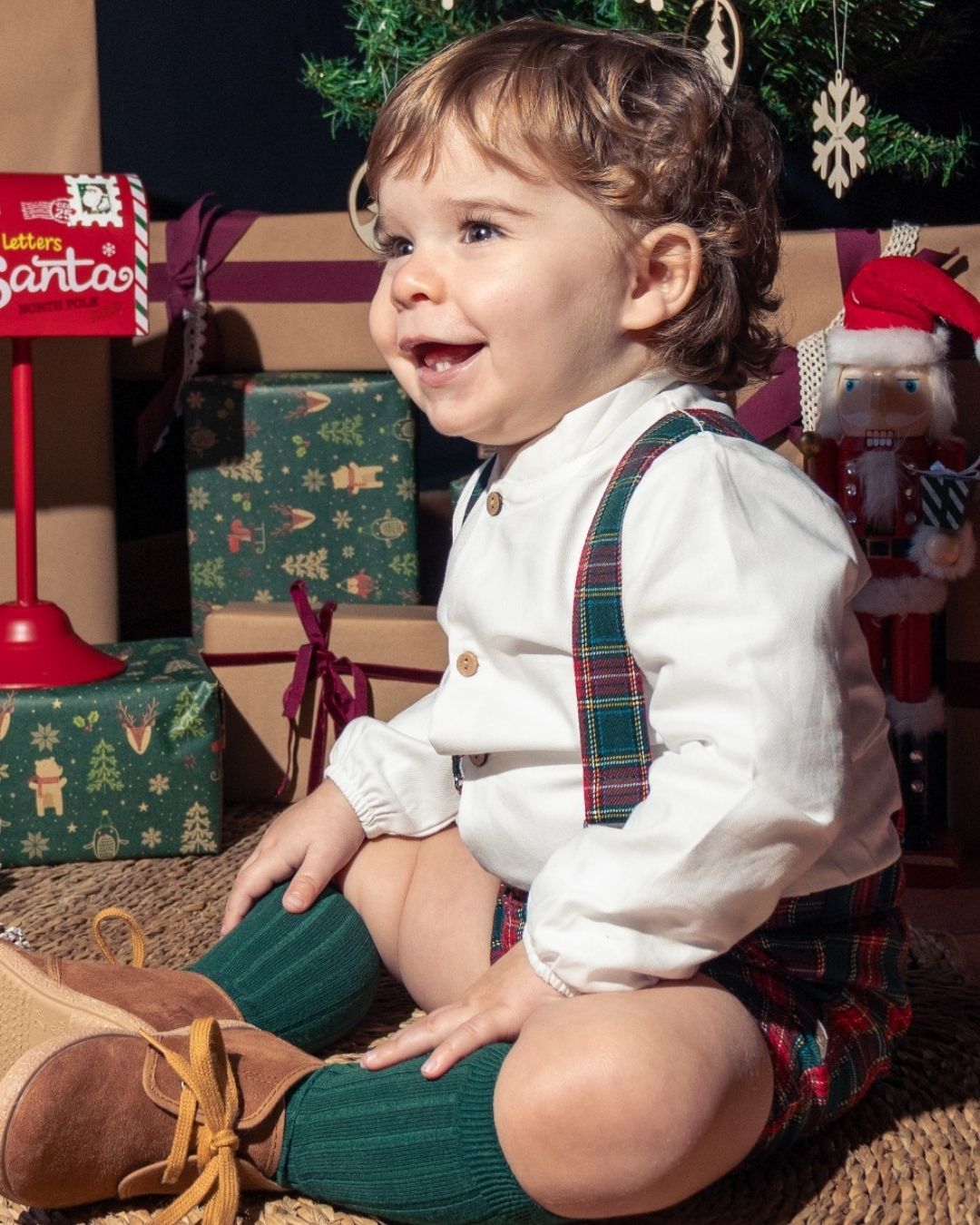Conjunto Navidad Bebé Niño Pololo Galerna 11246 - Calamaro