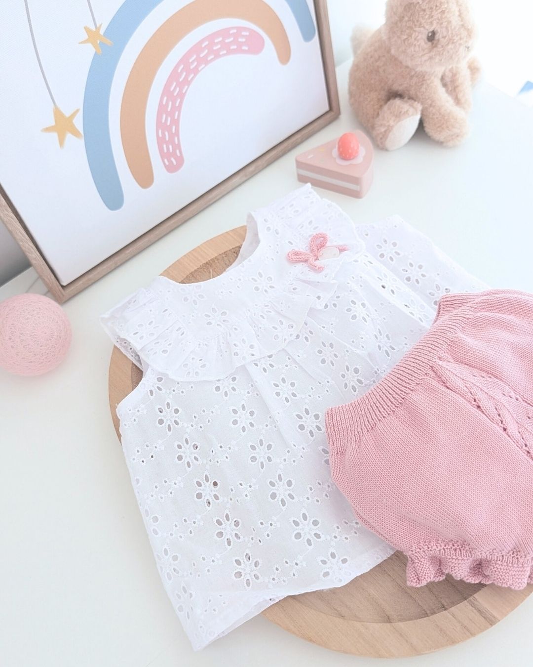 Conjunto Niña Blusa Braga NIAGARA - Martín Aranda