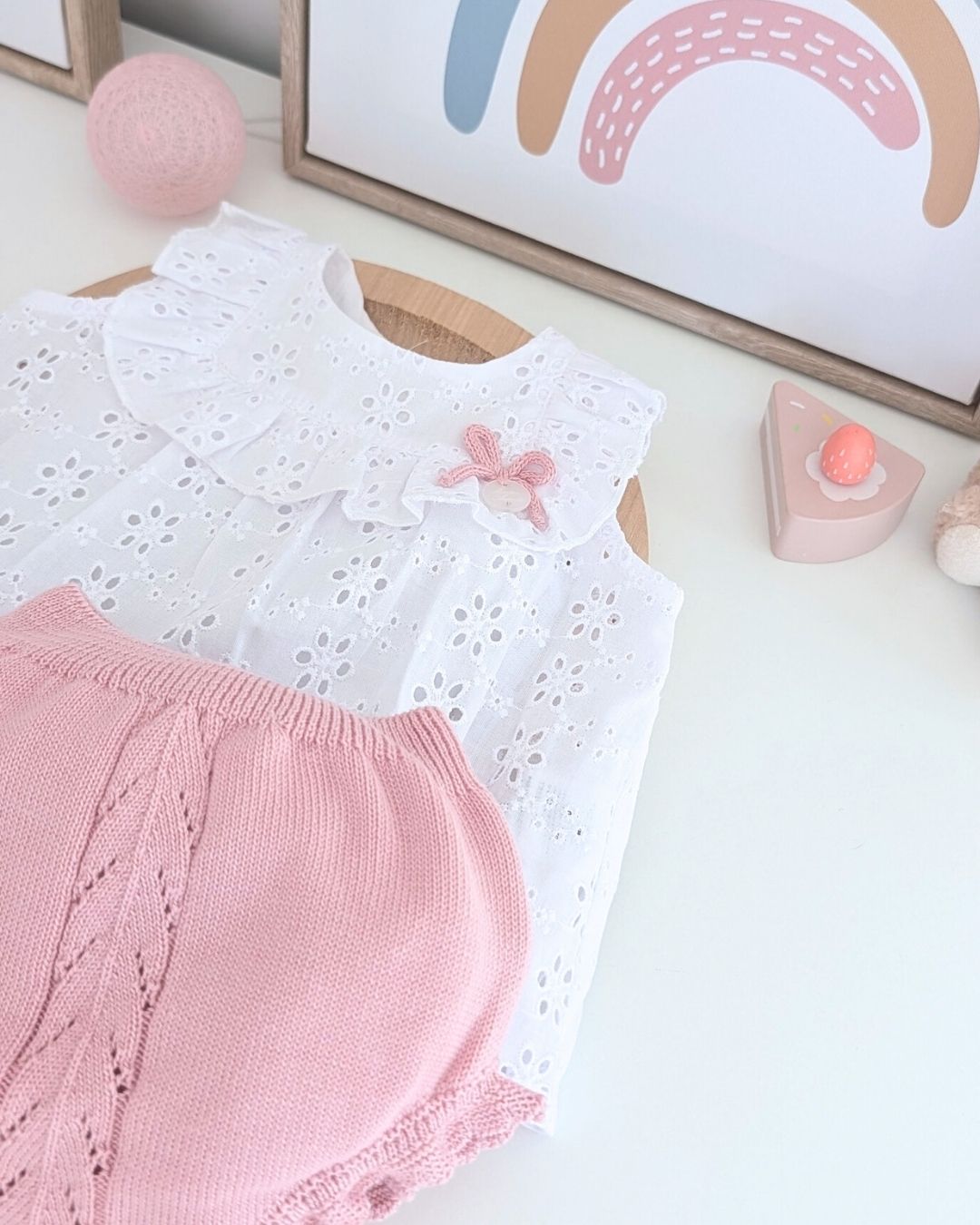 Conjunto Niña Blusa Braga NIAGARA - Martín Aranda