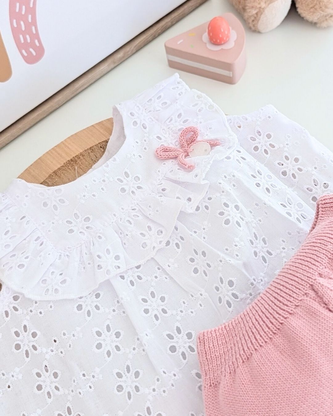 Conjunto Niña Blusa Braga NIAGARA - Martín Aranda