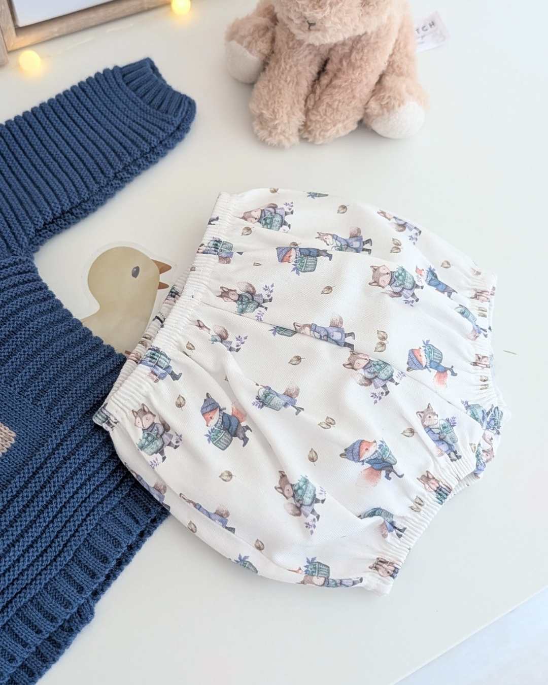 Conjunto Pantalon Zorritos Azul Azafata - Colección Sigilo Juliana