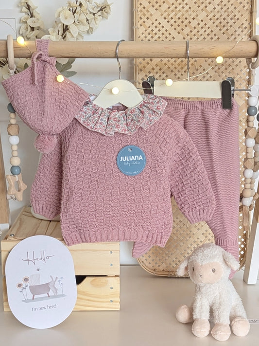 Conjunto Polaina Cuello Flores Maquillaje - Colección Danza de Juliana