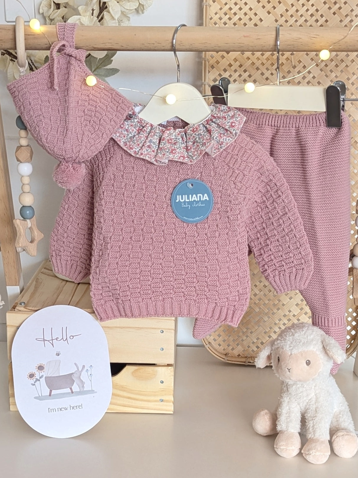 Conjunto Polaina Cuello Flores Maquillaje - Colección Danza de Juliana