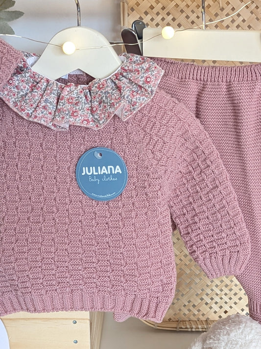 Conjunto Polaina Cuello Flores Maquillaje - Colección Danza de Juliana