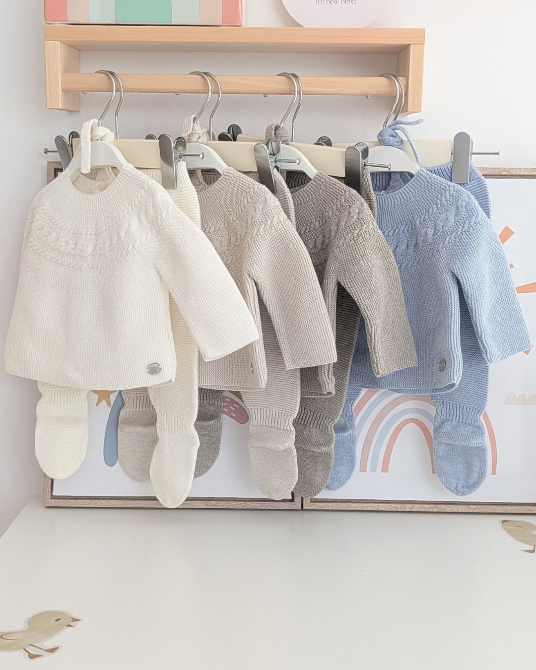 Conjunto Polaina Ochos Caravia Beige - Martín Aranda