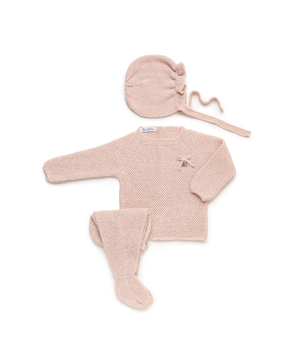 Conjunto Polaina Recogidas Rosa Palo - Colección Piano de Juliana