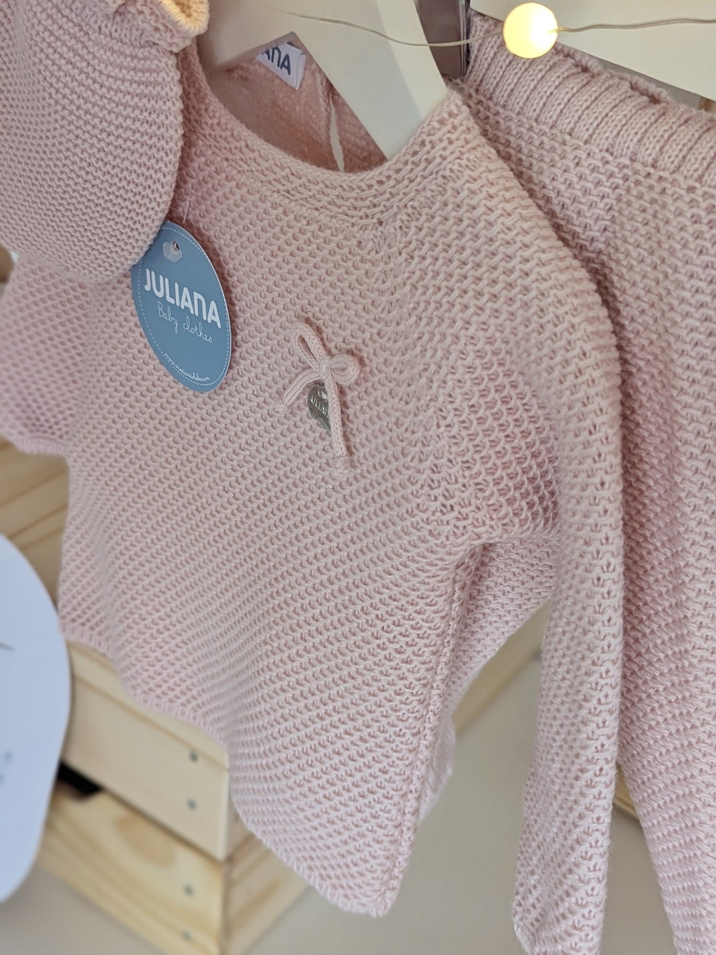 Conjunto Polaina Recogidas Rosa Palo - Colección Piano de Juliana