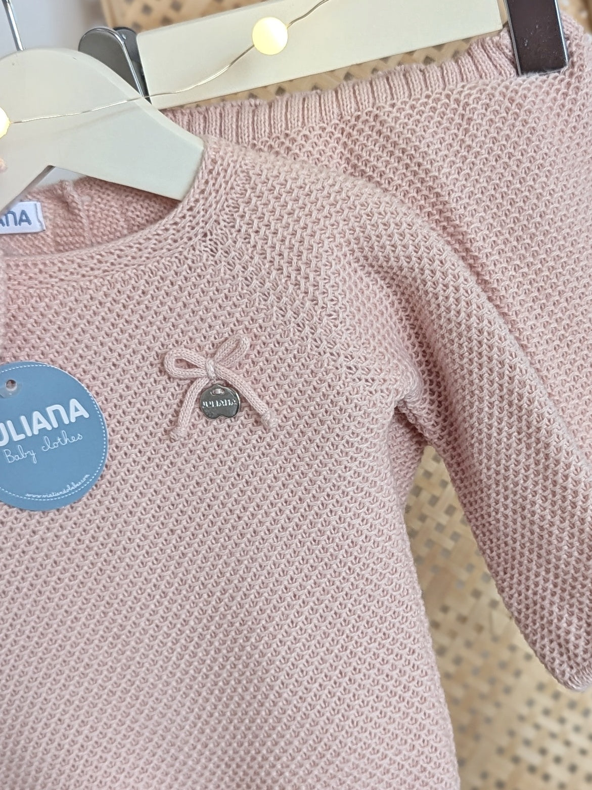 Conjunto Polaina Recogidas Rosa Palo - Colección Piano de Juliana