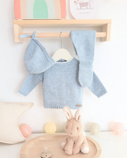 Conjunto Polaina Sherwood Celeste Grisáceo - Martin Aranda