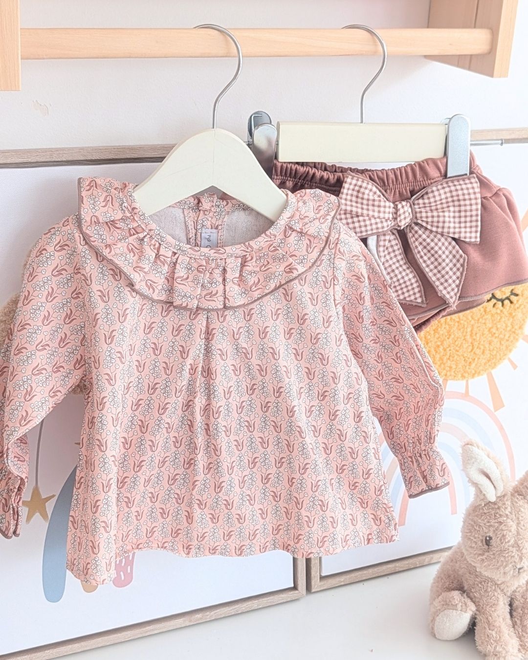 Conjunto Pololo Falda Meis Rosa Viejo - Calamaro
