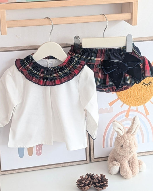 Conjunto Pololo Falda Navia - Calamaro
