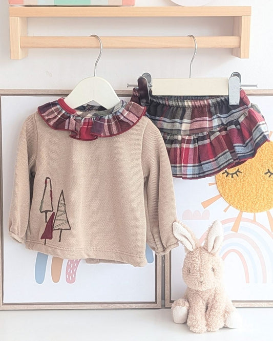 Conjunto Pololo Falda Trives🎄 - Calamaro