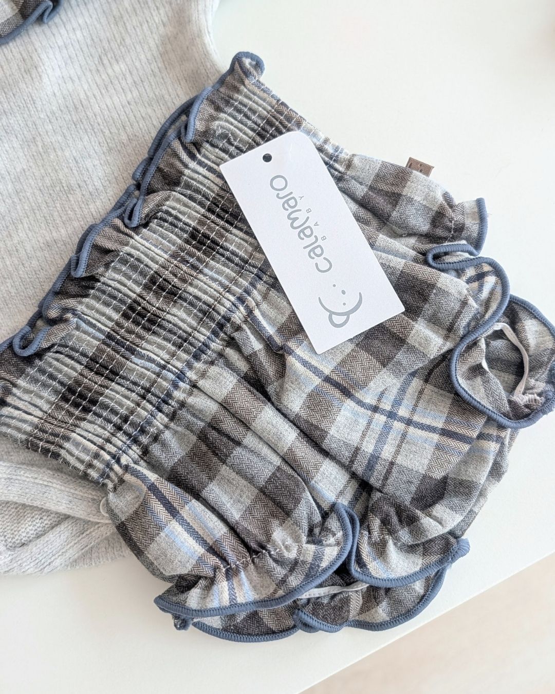 Conjunto Pololo y Body Malpica Gris - Calamaro