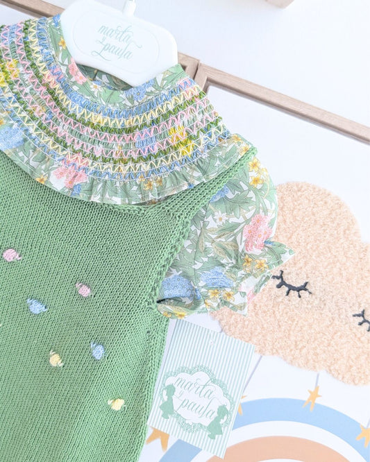 Conjunto Ranita y Blusa Familia WABI-SABI 1800MVER-26 - Marta y Paula