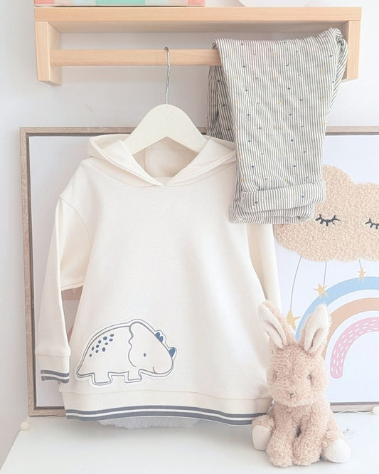 Conjunto Sudadera Dinosaurio - Tutto Piccolo