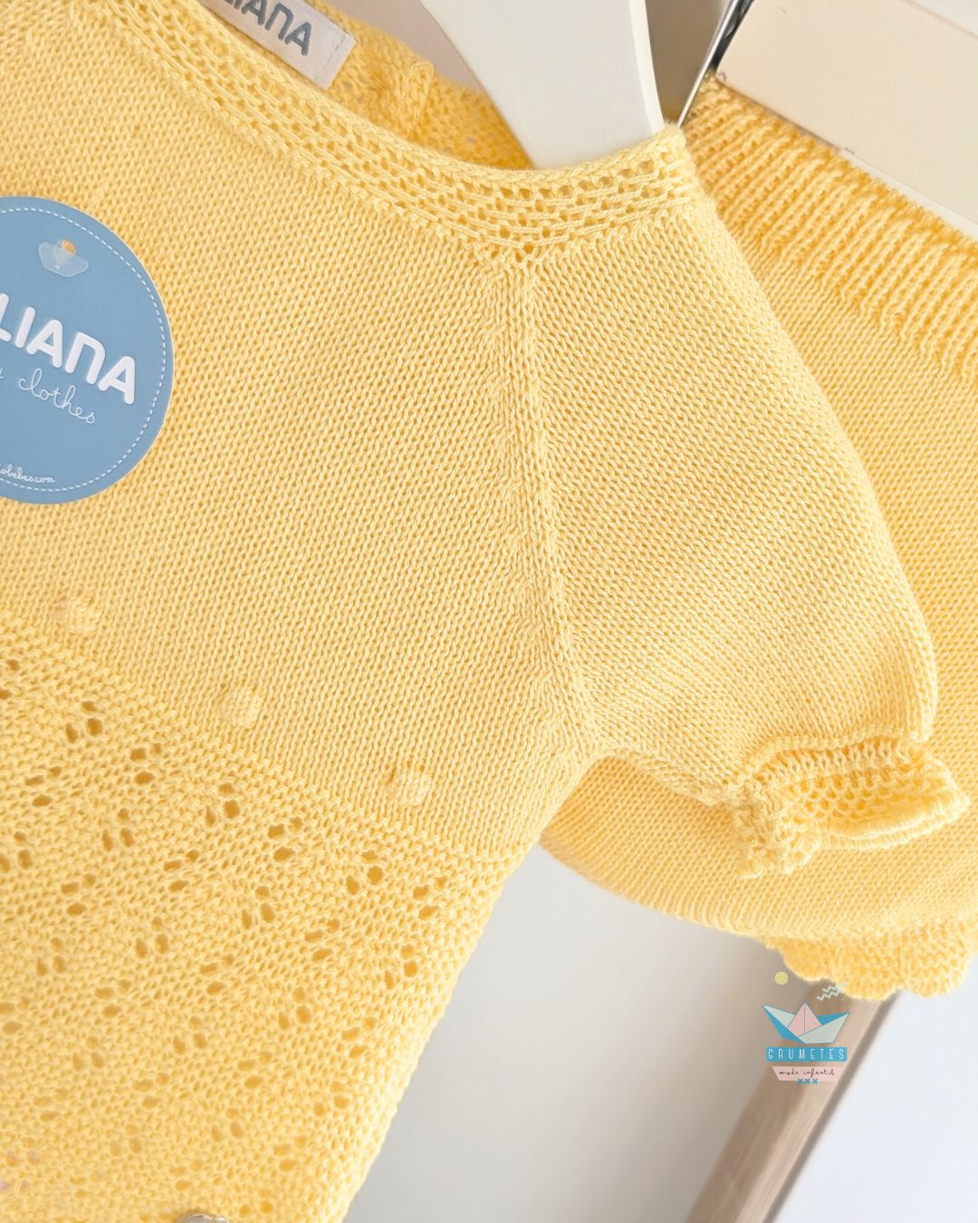 Conjunto bebé braga Amarillo 🍋 Colección Limón - Juliana