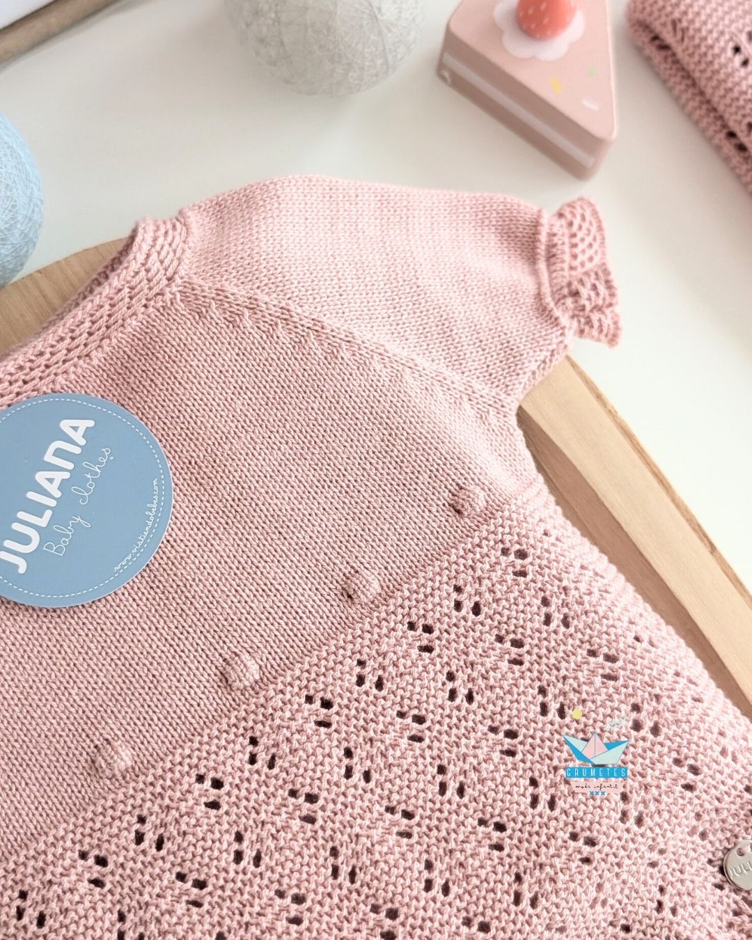 Conjunto bebé braga Maquillaje🍋 Colección Limón - Juliana