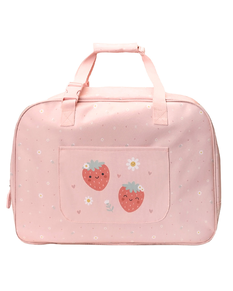 Bolso De Playa Con Rejilla Strawberries - Tutete