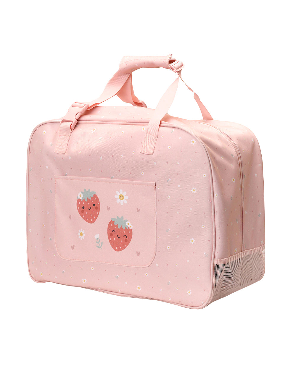 Bolso De Playa Con Rejilla Strawberries - Tutete