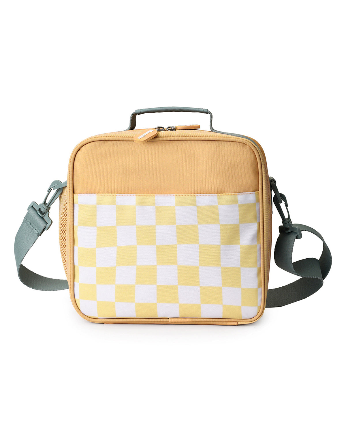 Nevera Rígida Stripes Yellow Chess - Tutete