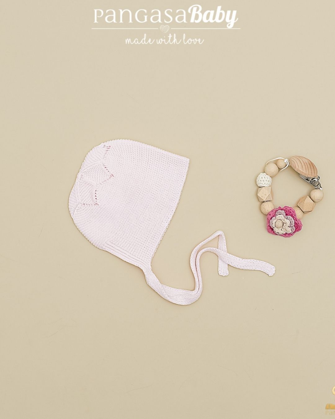 Diadema Verano Rosa Bebé - Pangasa Baby