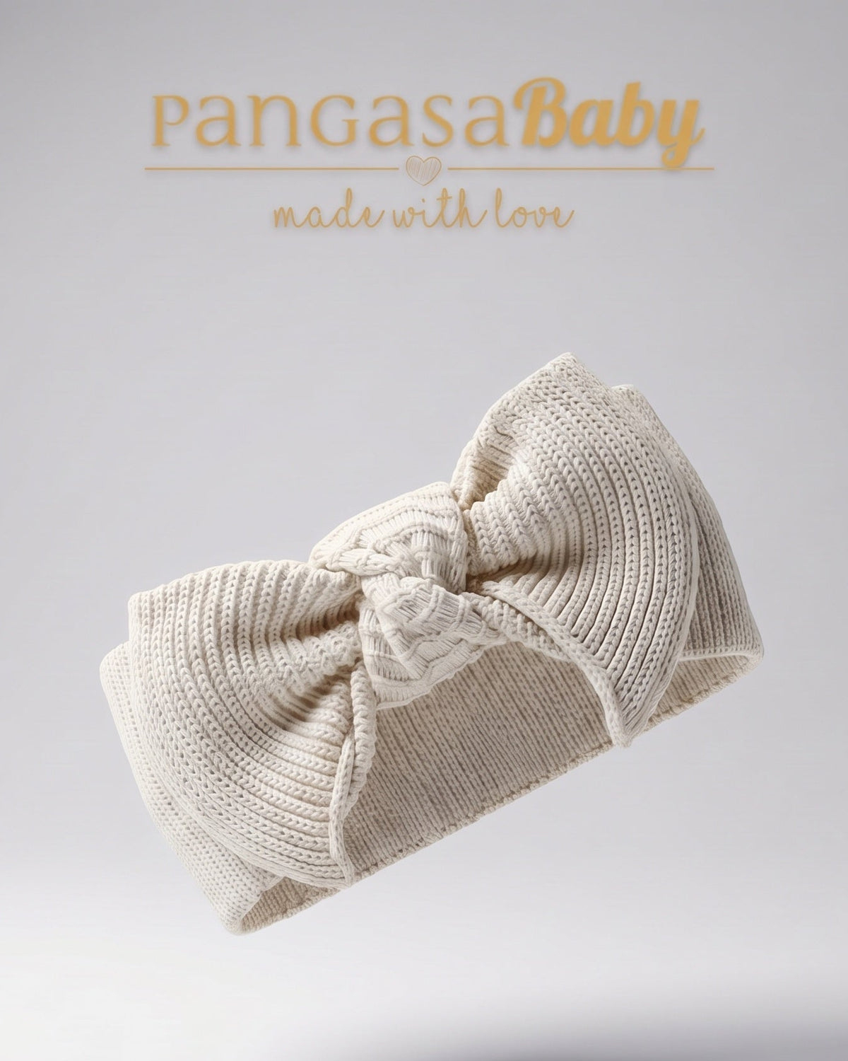 Diadema Lana Marfil - Pangasa Baby