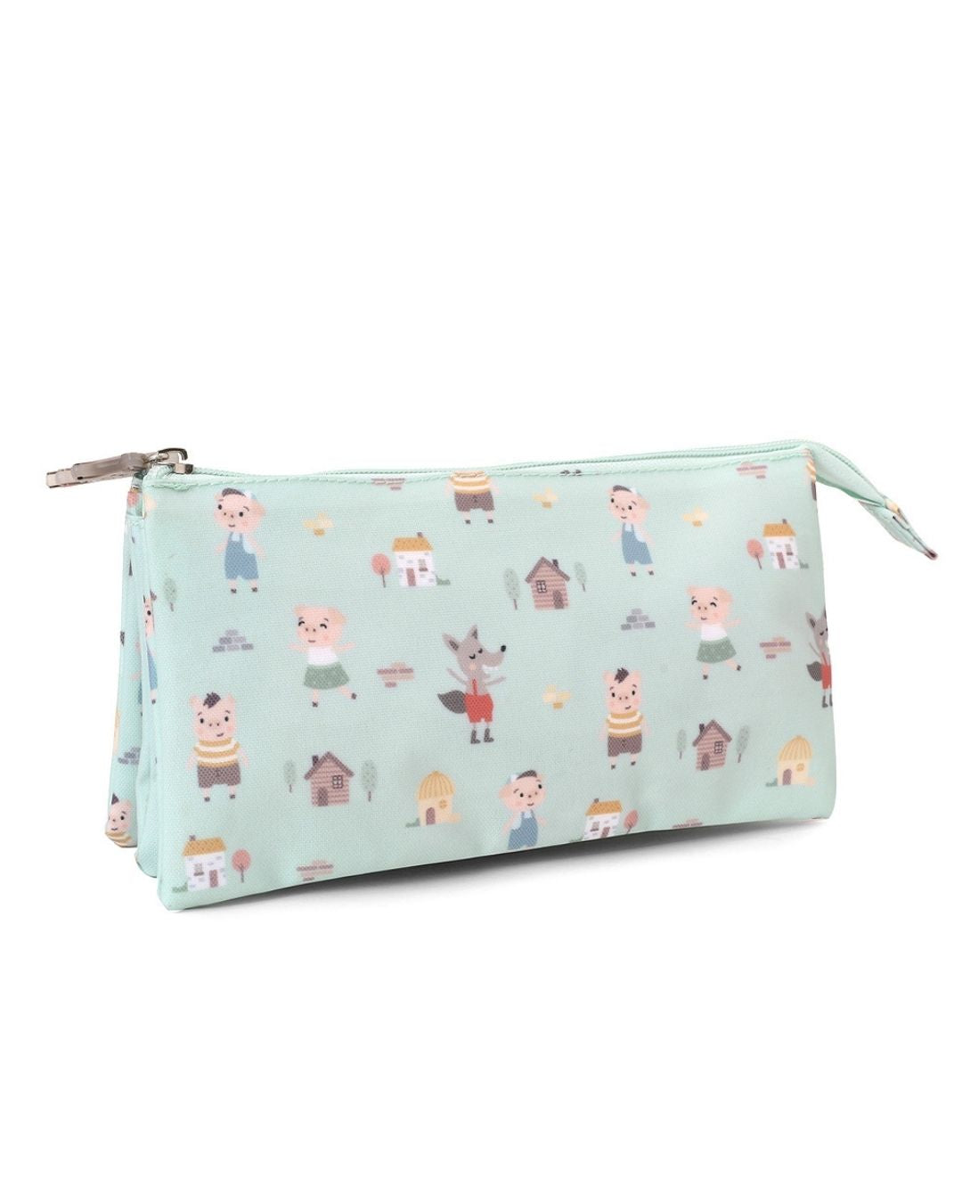 Estuche 3 Compartimentos The Three Little Pigs 🐷 Los tres Cerditos - Tutete