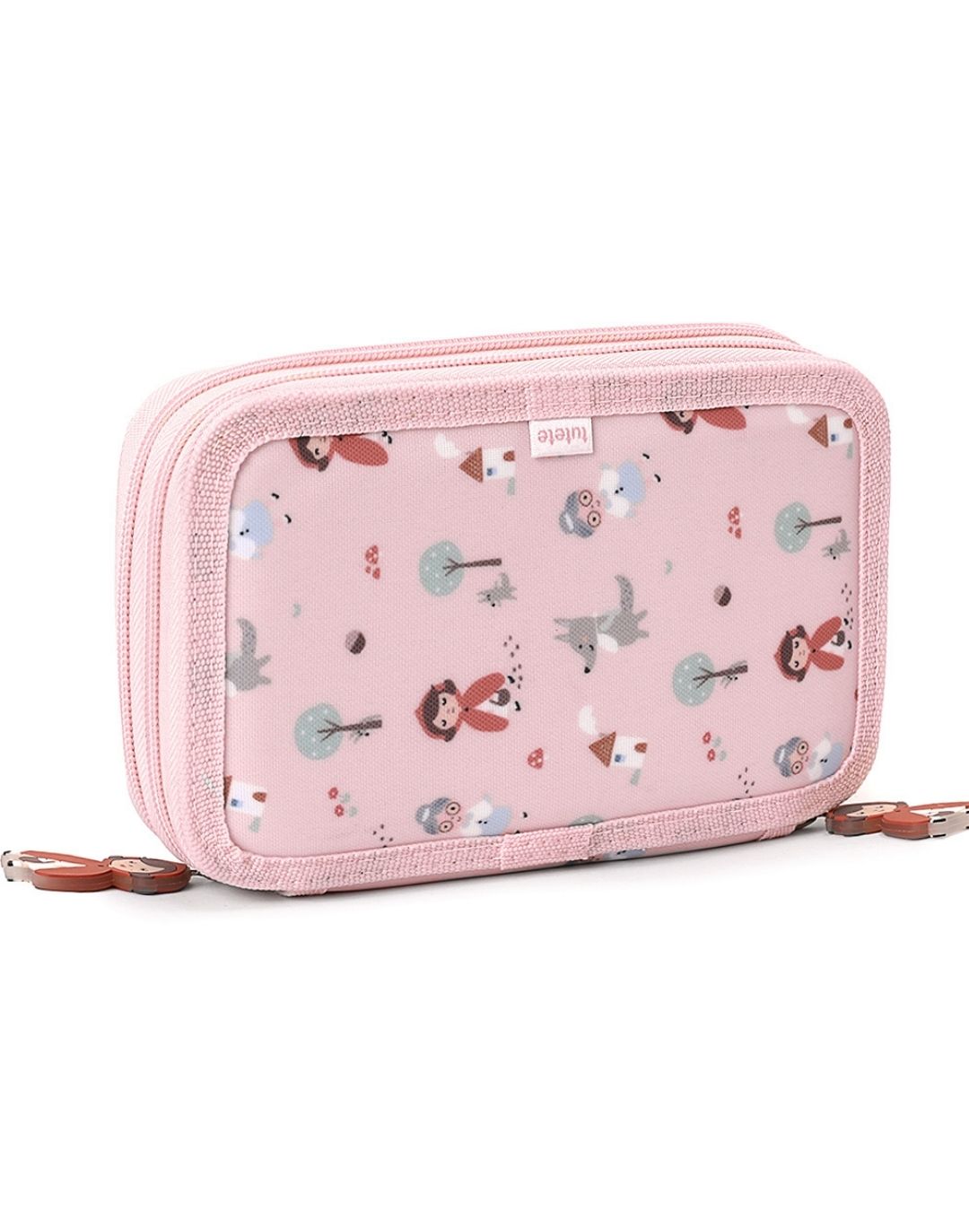 Estuche Plumier Doble Little Red ❤ Caperucita Roja - Tutete